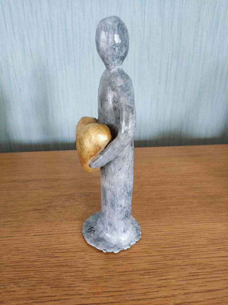 Golden heart-girl