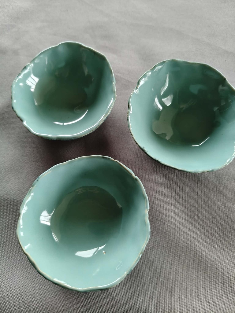 Aperitiefschoteltjes 3 stuks (groen)