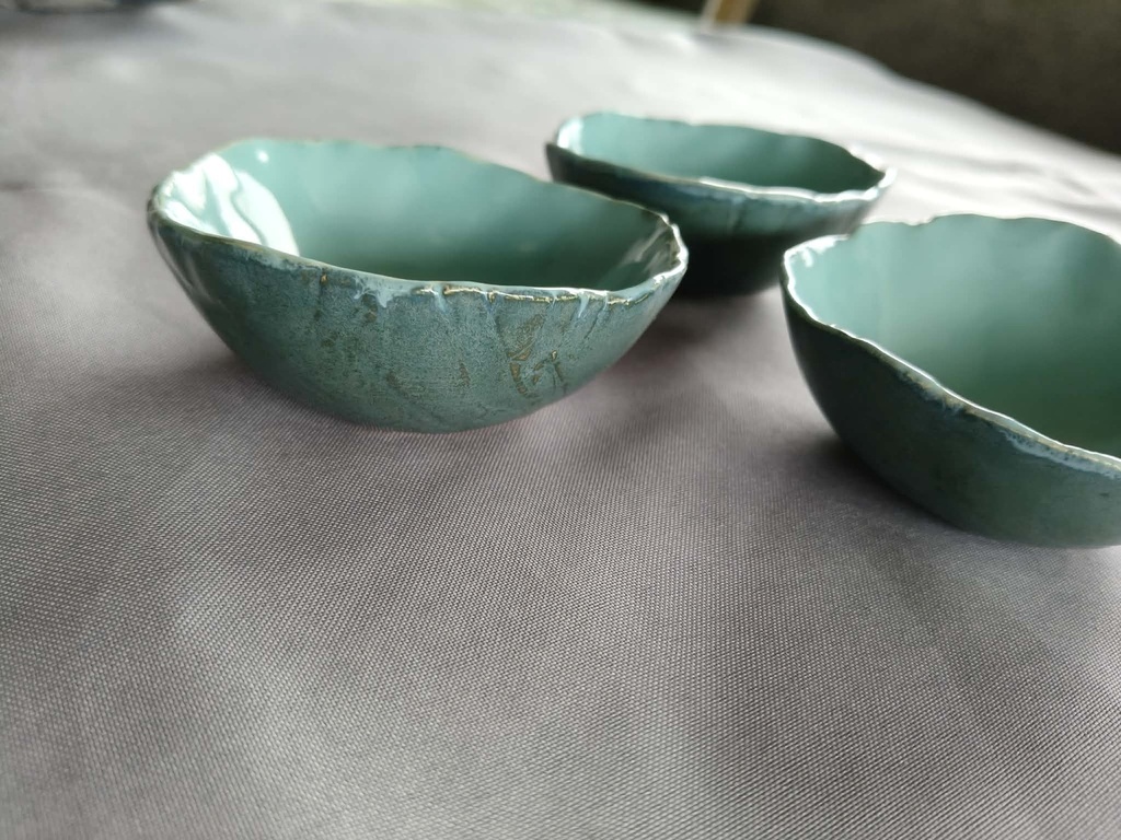 Aperitiefschoteltjes 3 stuks (groen)