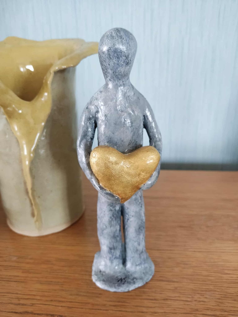 Golden heart-boy