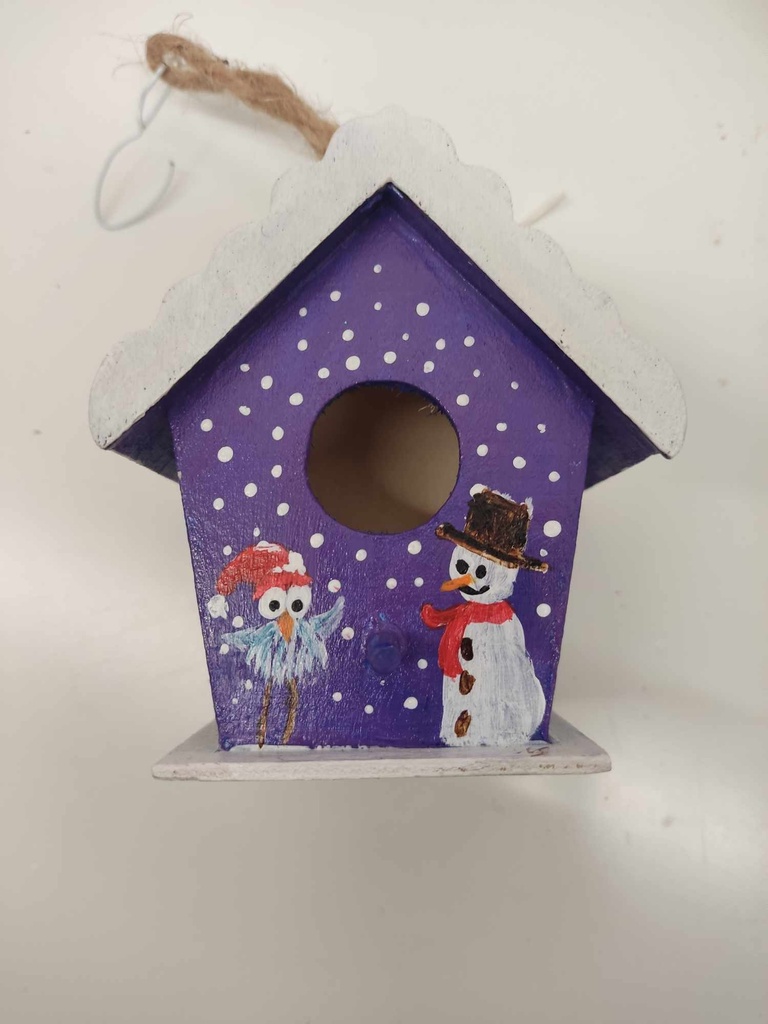 Vogelhuisje klein - winter