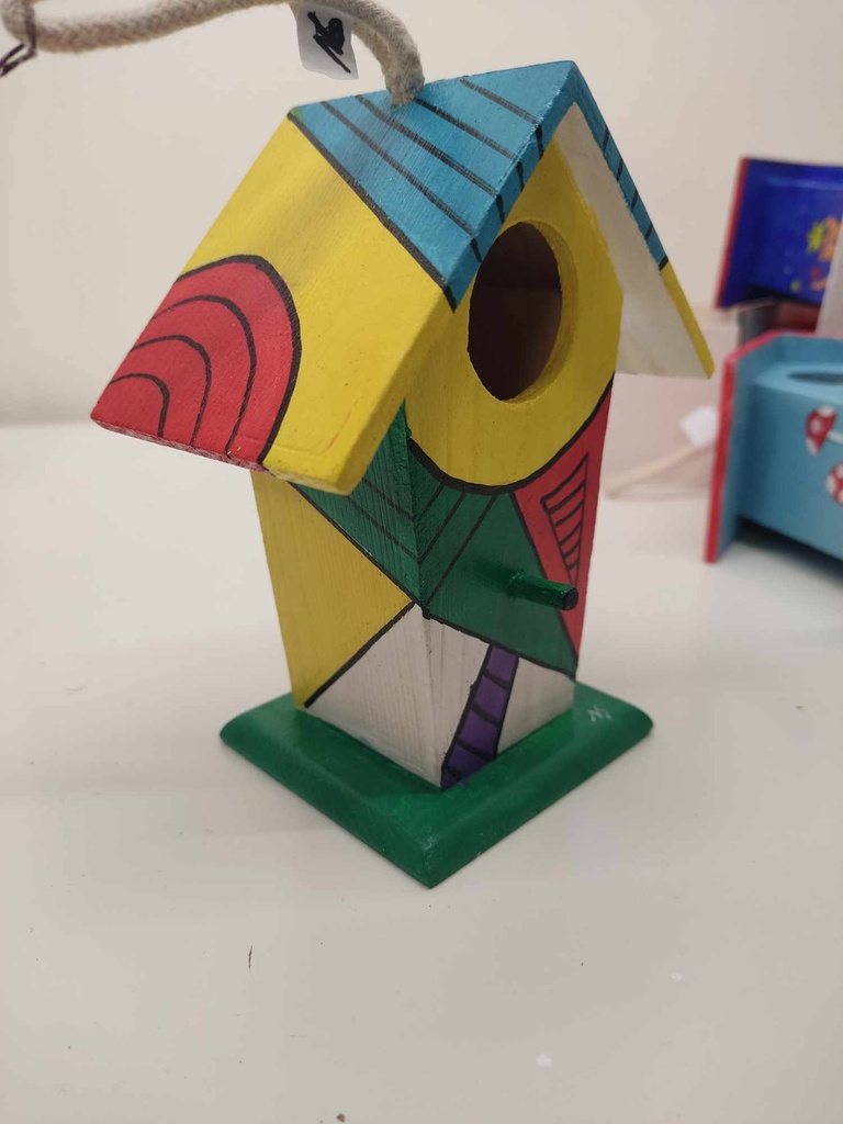 Vogelhuisje groot - Abstract