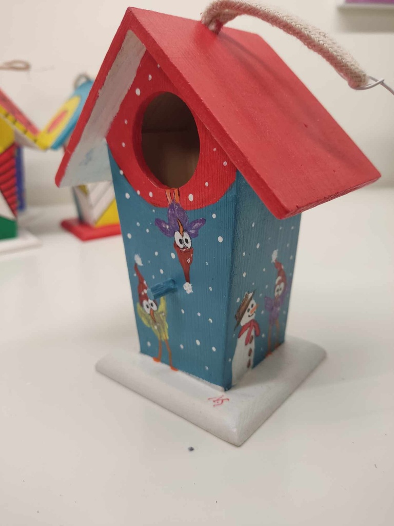 Vogelhuisje groot - Winter