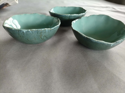 Aperitiefschoteltjes 3 stuks (groen)