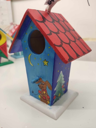 Vogelhuisje groot - winter