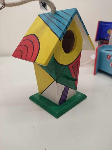 Vogelhuisje groot - Abstract