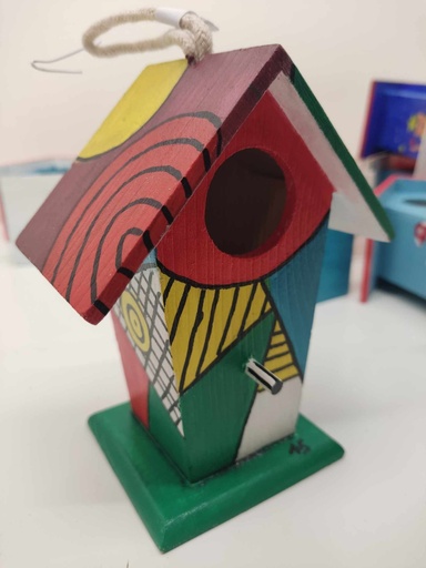 Vogelhuisje groot - Abstract