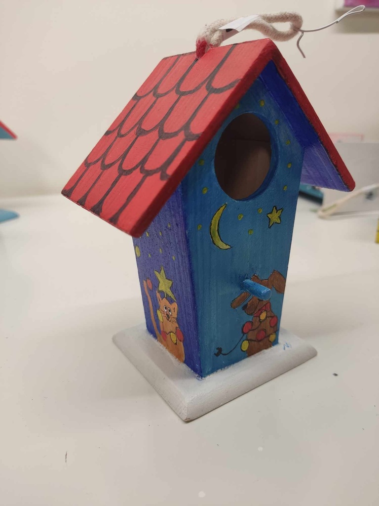 Vogelhuisje groot - winter