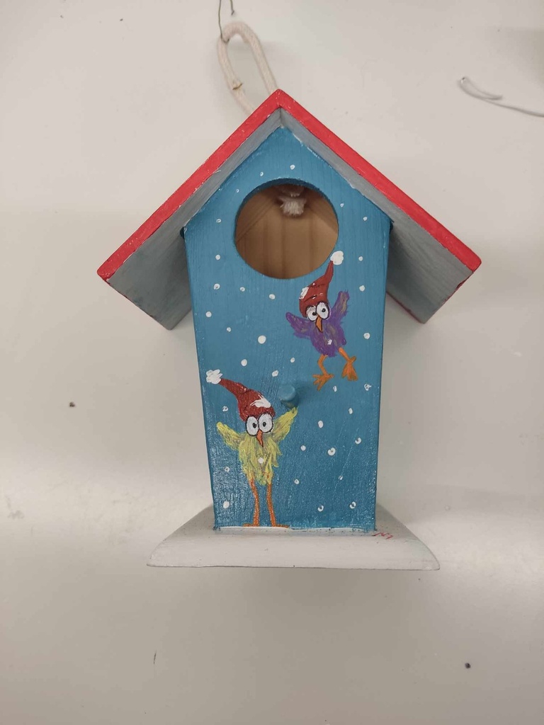 Vogelhuisje groot - winter vogels