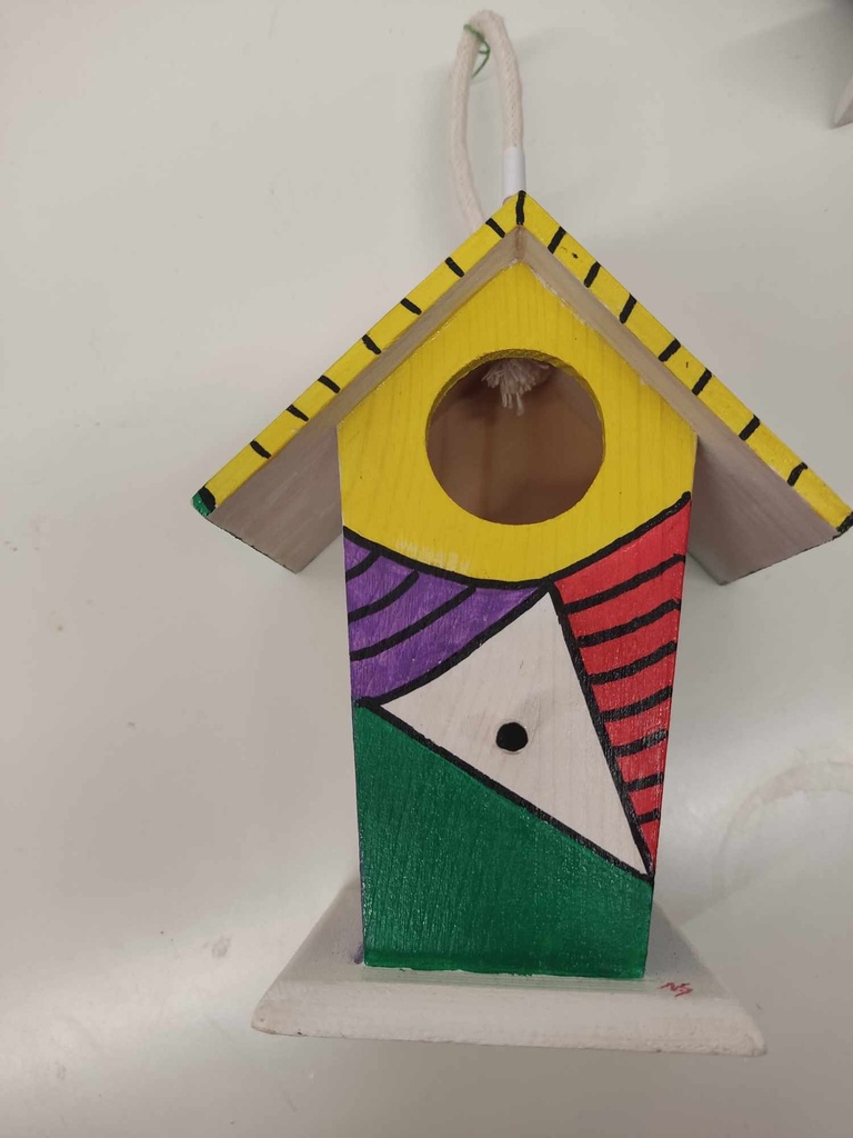 Vogelhuisje groot - Abstract