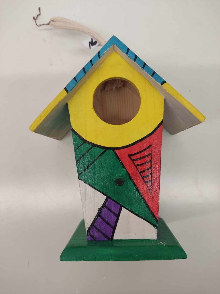 Vogelhuisje groot - Abstract