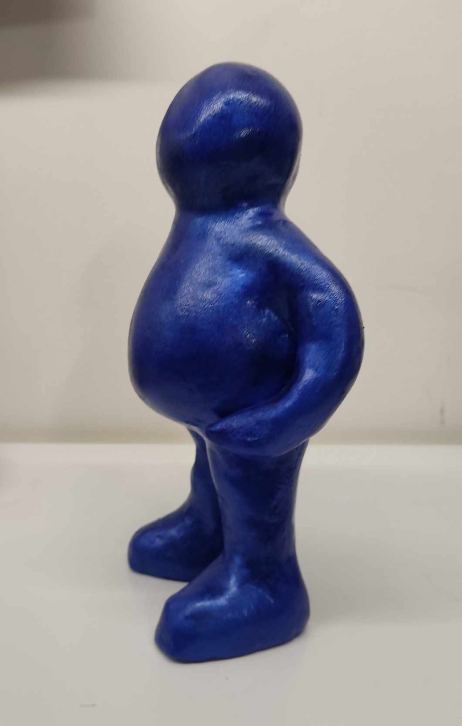 Mister belly-blauw