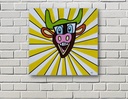 Stier pop-art
