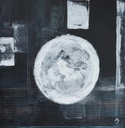 Moderne bol black/white