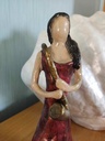 Dame met saxofoon