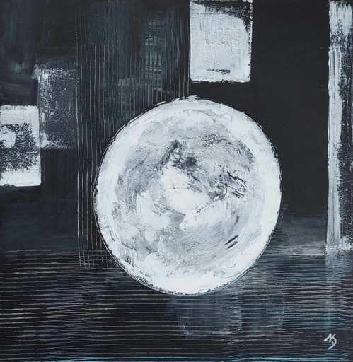 Moderne bol black/white