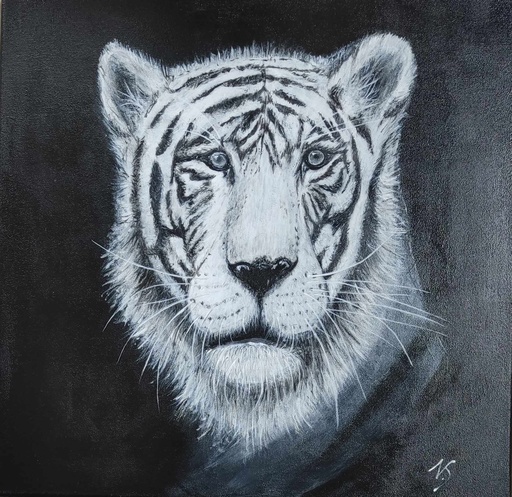 Tijger zwart-wit