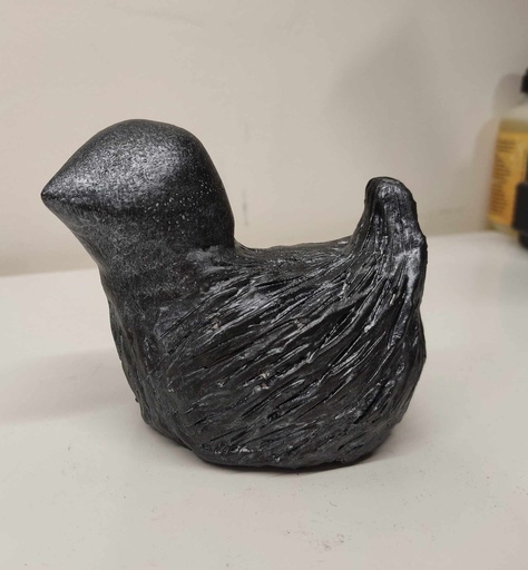 Vogel, zwart 
